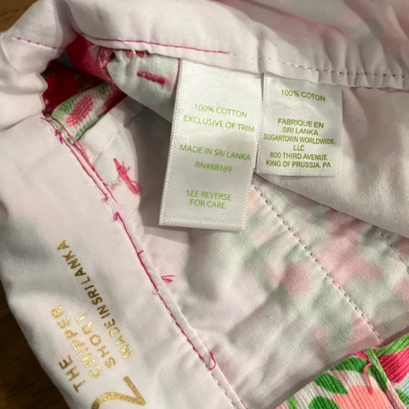 Lilly Pulitzer The Chipper Shorts, Pink Print, Size 2, - Picture 15 of 16